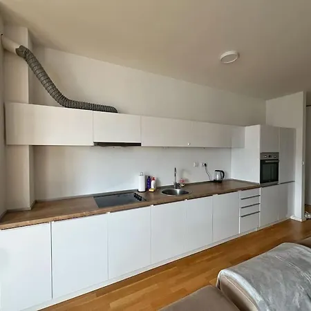 Flat In With A Garage